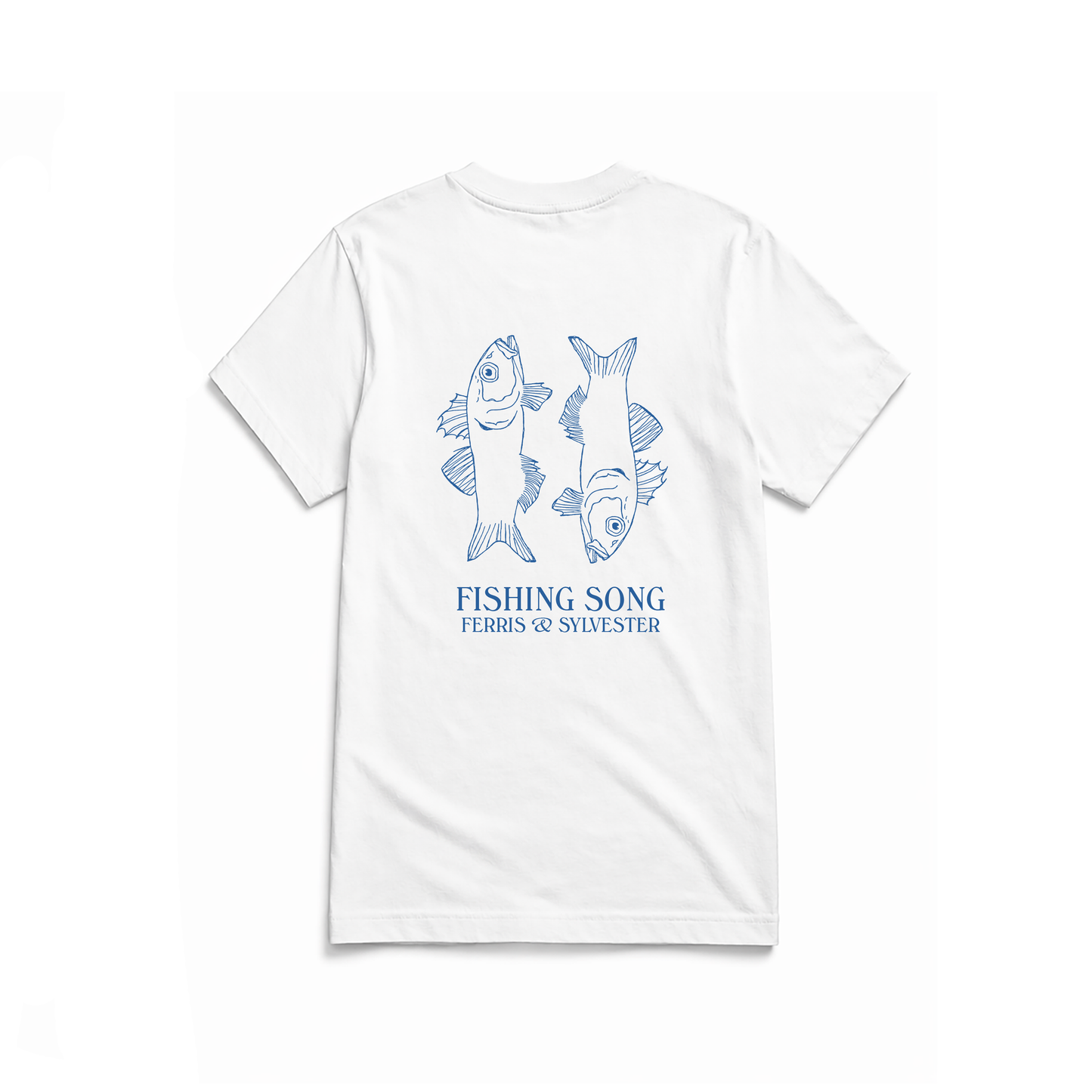 THE FISHING SONG T-SHIRT (WHITE)