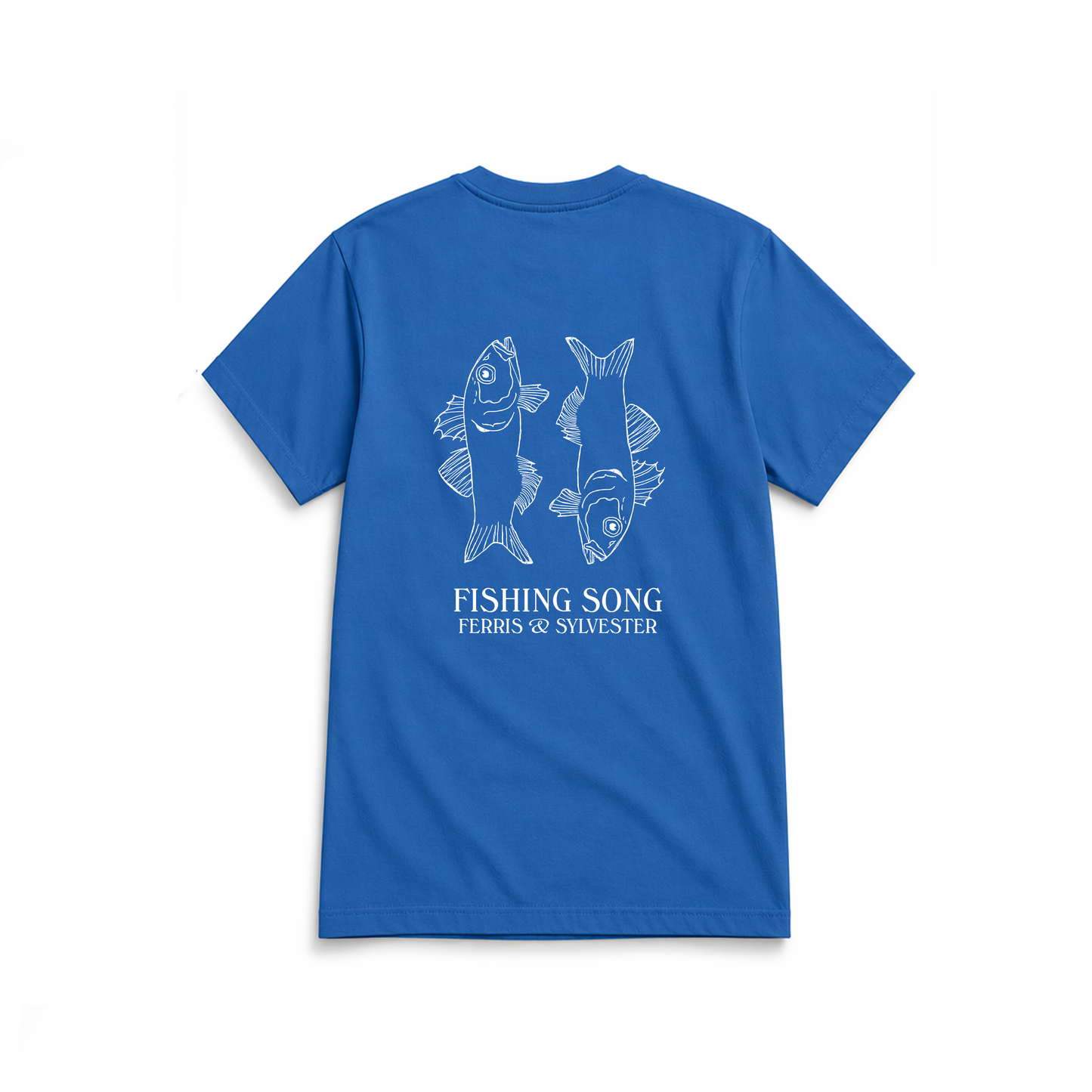 THE FISHING SONG T-SHIRT (BLUE)