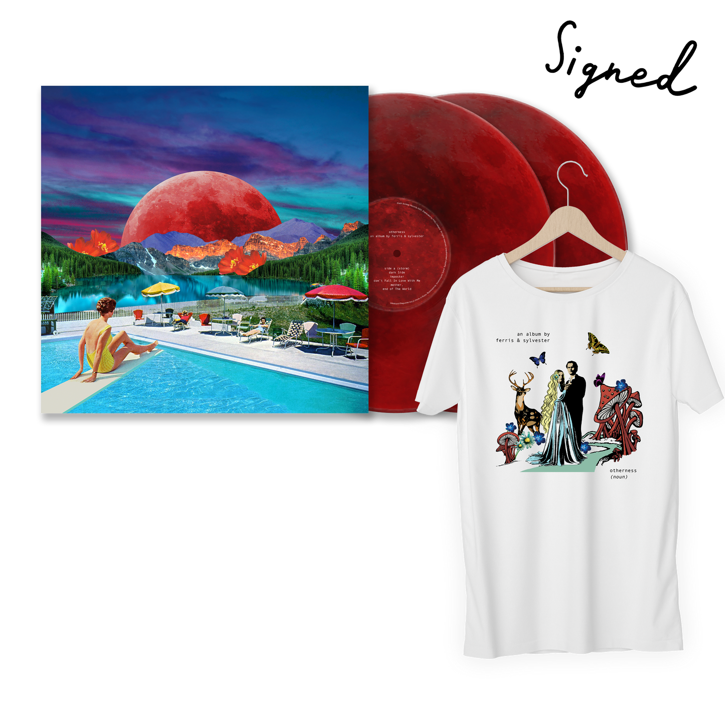 OTHERNESS SIGNED LIMITED EDITION VINYL + T-SHIRT BUNDLE