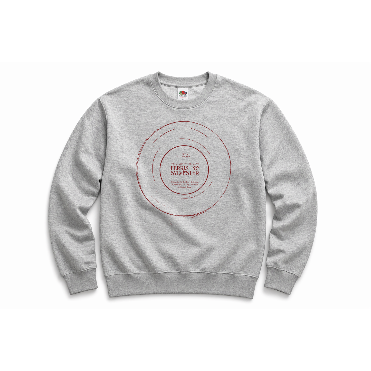 IT’S A JOY TO BE ALIVE VINYL / SWEATSHIRT BUNDLE