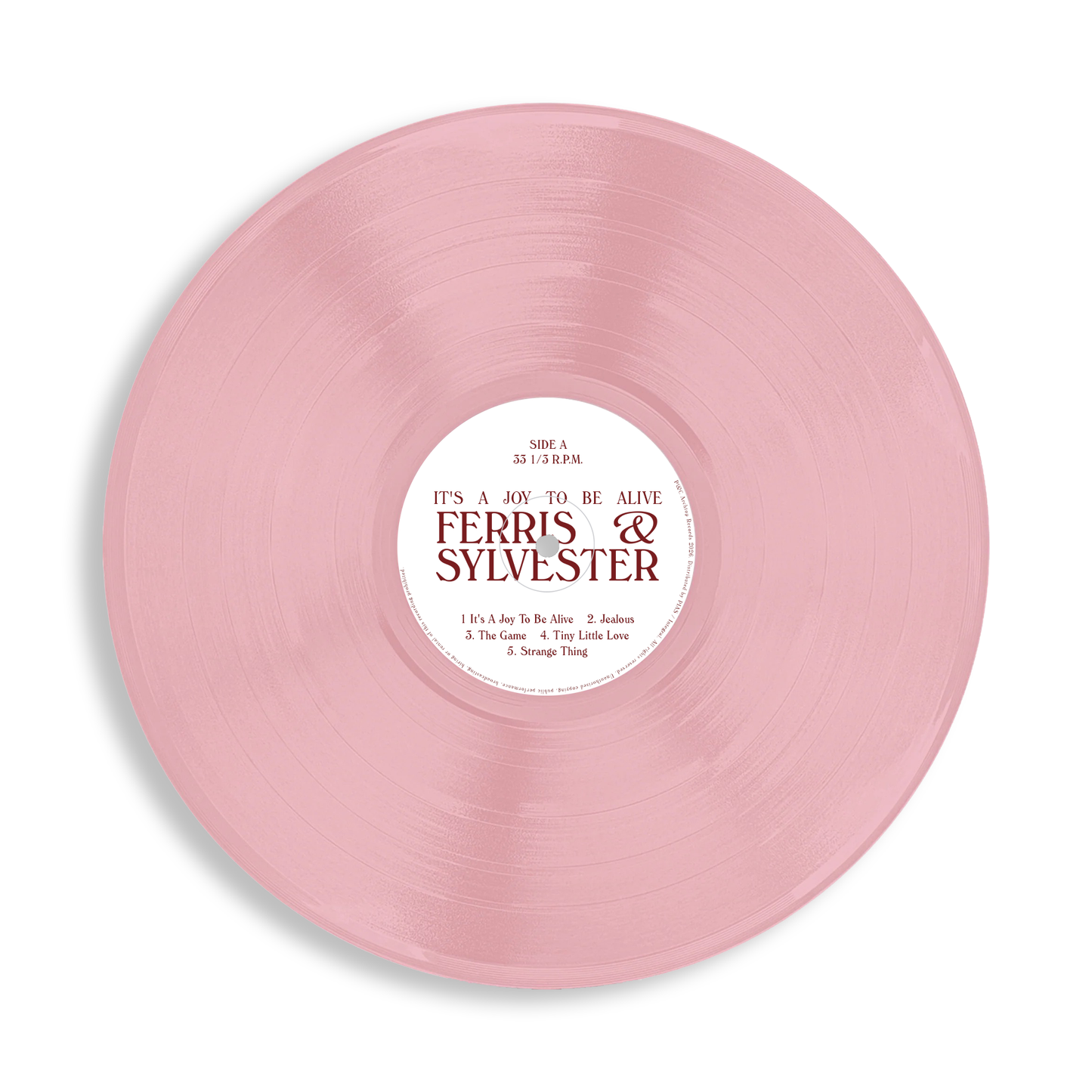 IT’S A JOY TO BE ALIVE VINYL