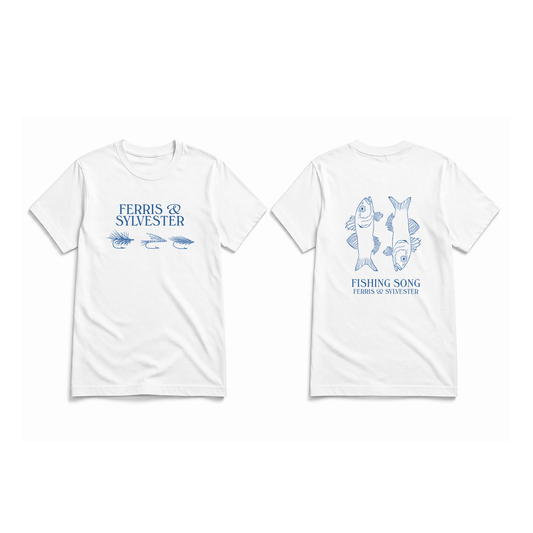 THE FISHING SONG T-SHIRT (WHITE)
